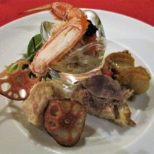 彩り3種の前菜盛り合わせ