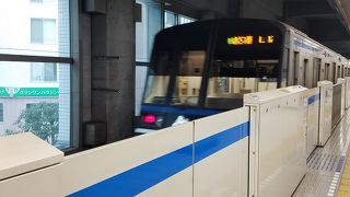 グリーンラインと比べると路線が長い