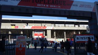 大学ラグビーの決勝戦