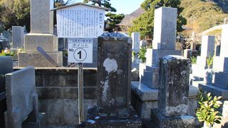 お吉の婚約者だった鶴松の墓があるお寺