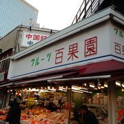 老舗フルーツ店