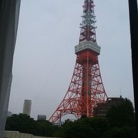 東京タワーが目の前です。