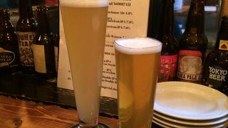 銀座でクラフトビールを楽しむ♪