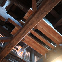 鐘も突きました