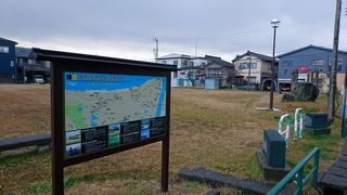 上杉の館があったところ