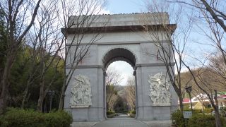 城のエリアと石のエリア