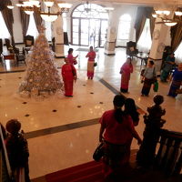 二階からロビーの眺め