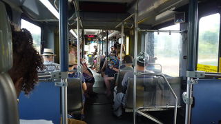 安いが時間がかかる乗り合いバス