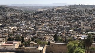 メディナを一望できる高台