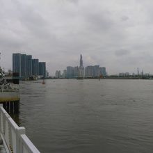 ２区辺りの上流も都市部になっています