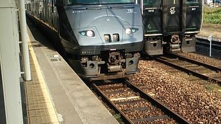 2016年11月19日の隼人13時59分発特急きりしま鹿児島中央行き～土曜日の昼の時間帯の列車ですが、意外と利用が多かったです～ 