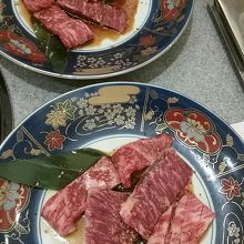 肉の盛り合わせ