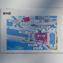 掲示の (工事用) 案内図