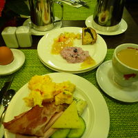 朝食、おいしい！