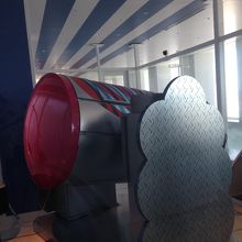 この状態で映像に合わせて振動します