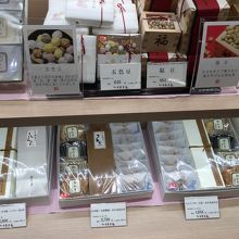 この左横が洋菓子コーナー