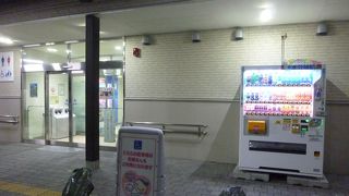 とてもコンパクトなサービスエリア