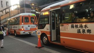 箱根湯本温泉巡回マイクロバス