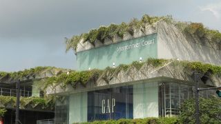 グリーンに包まれたお洒落な建物でした♪