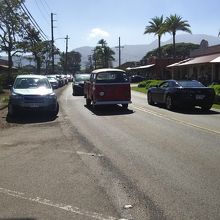 ハレイワのメインストリート