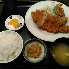 とんかつ定食