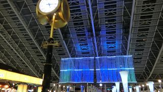 時空の広場のイルミネーション