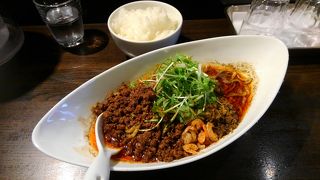 辛くて旨い担々麺