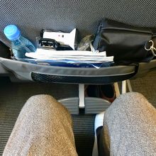 身長173cmで前との席の感じ