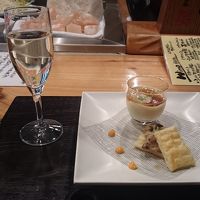 米沢牛尽くしの創作懐石の前菜。