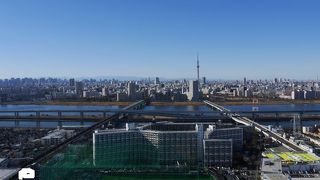 ３６０度の絶景が楽しめる