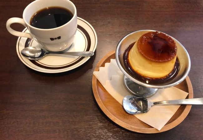 プリンが美味しい