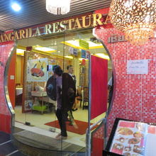 レストラン入口