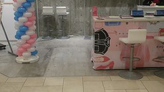 地下はフリースペース充実