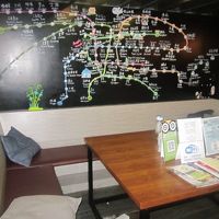 共用スペースはとてもスタイリッシュで居心地が良かったです