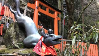 稲荷神にお使い