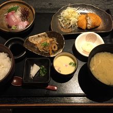 日替り御膳　@1,000円