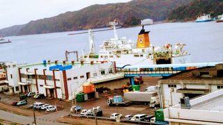 奄美ポートタワーホテルから見えました。