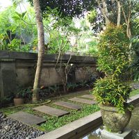 庭も手入れされていてきれい。リスも見かけます！