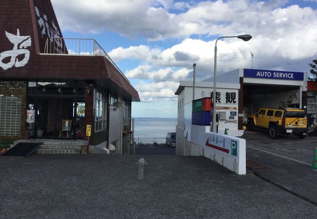 上から見た大橋橋梁と三陸海岸の景色が最高でした