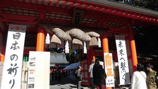 参道の階段が大変・・・。