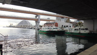 大型船のいないエリア