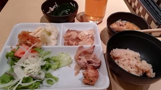 土日のランチバイキング