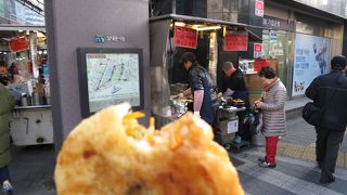 安い，美味しい，南大門の野菜ホットク