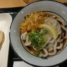 ぶっかけ　れんこん天