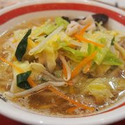 野菜入り塩ラーメン