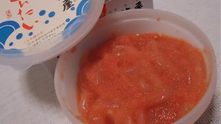 イカめんたいが美味しい