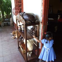 近くにあったお店にて