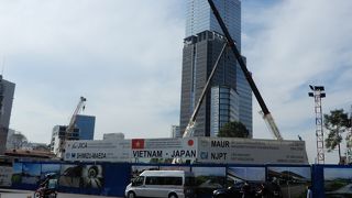 日本企業が手がける地下鉄工事が始まっていました