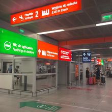 空港か、市内へのサイン