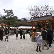 境内の様子です